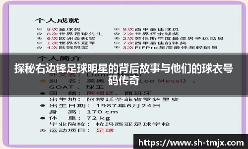 探秘右边锋足球明星的背后故事与他们的球衣号码传奇